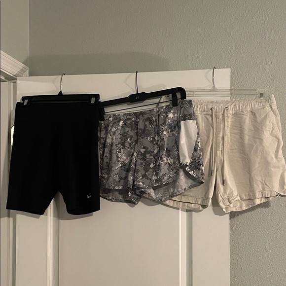 Nike Pants - 3Nike Black Women's Athletic Bike Shorts size S, Old Navy M & No Nationality S/M
